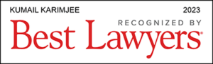 Kumail Karimjee Recognized by Best Lawyers